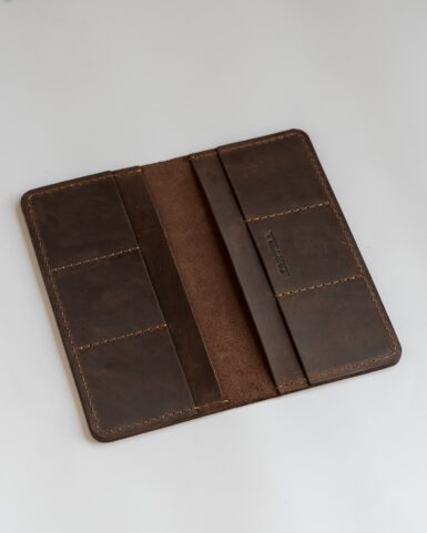 Crazy horse leather clutch, brown in Kyiv