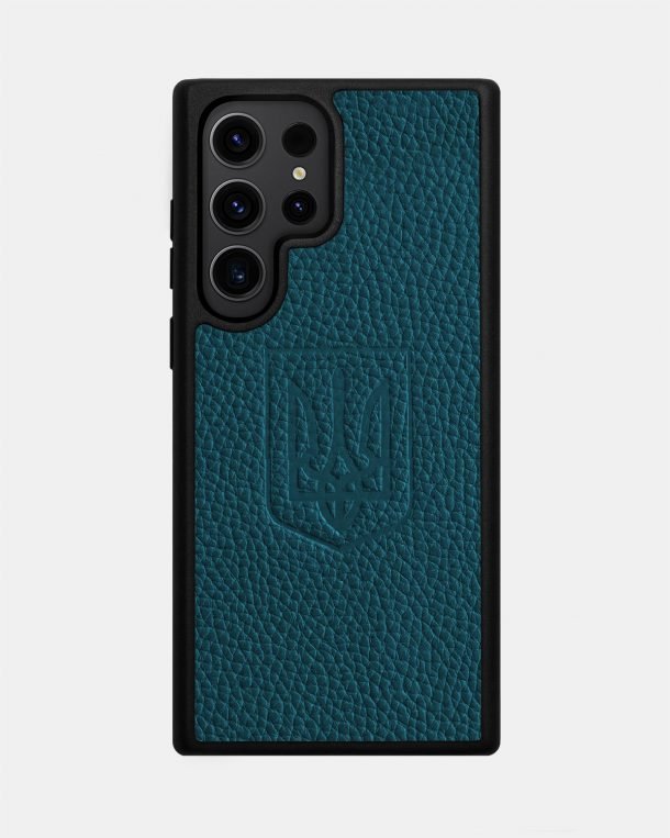 Flotar leather cover with Trident embossing for Samsung