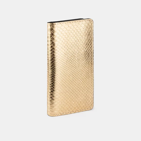 price for A wallet made of golden python skin with small scales