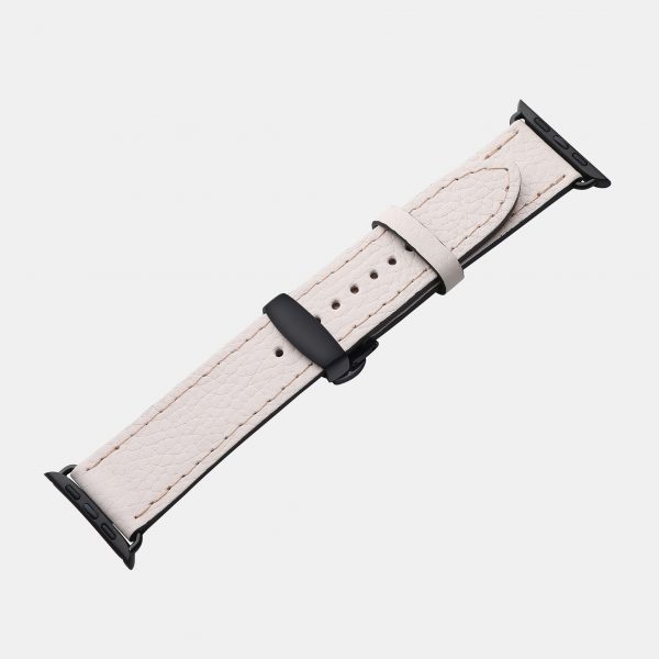 ціна на Ремінець для Apple Watch із телячої шкіри флотар в бежевому кольорі