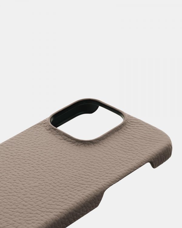 ціна на Бежевий шкіряний чохол для iPhone 13 Pro Max