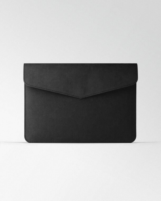 Чохол Magnetic Envelope з чорної алькантари для MacBook 13 Air