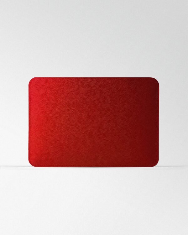 Чохол Minimalist із червоної шкіри для MacBook