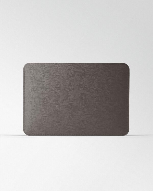 Чохол Minimalist із сірої шкіри для MacBook