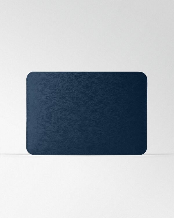 Чохол Minimalist із блакитної шкіри для MacBook