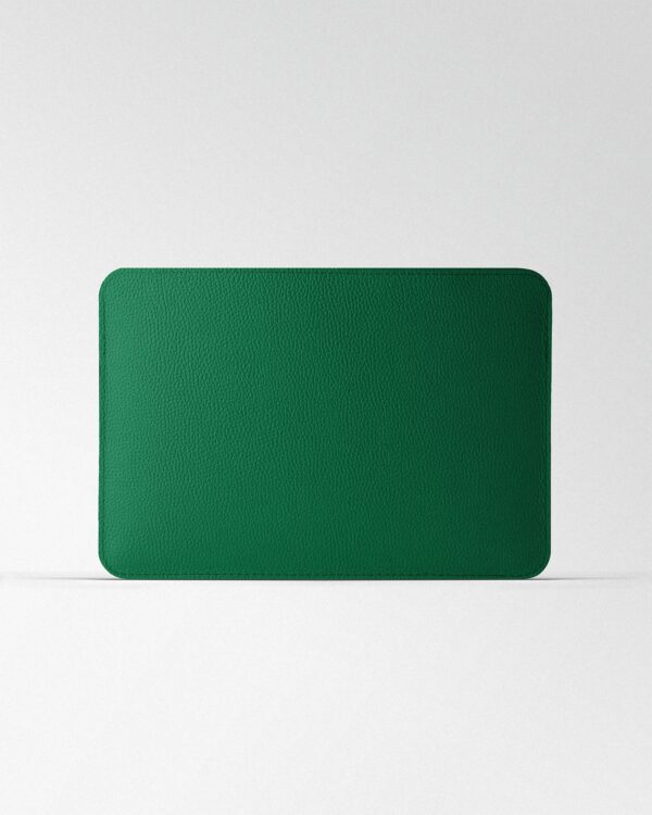 Чохол Minimalist із зеленої шкіри для MacBook