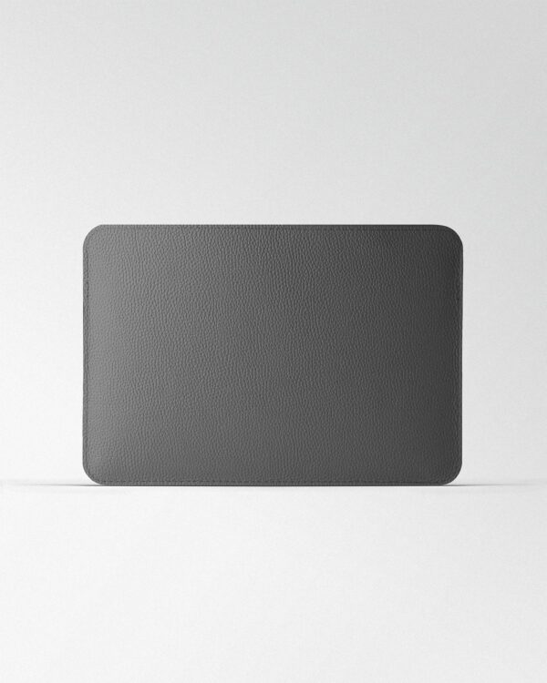Чохол Minimalist із сірої шкіри для MacBook
