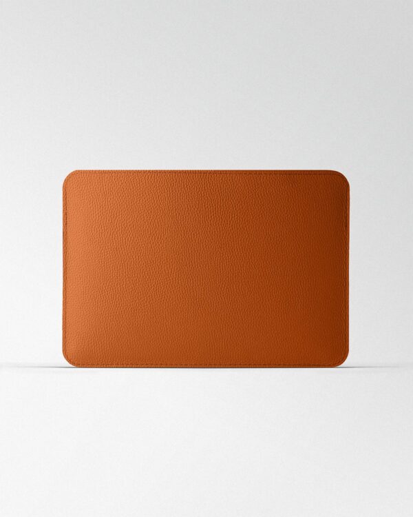 Чохол Minimalist із помаранчевої шкіри для MacBook