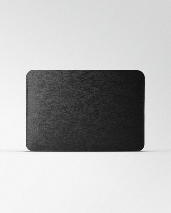 Чохол Minimalist із чорної шкіри для MacBook