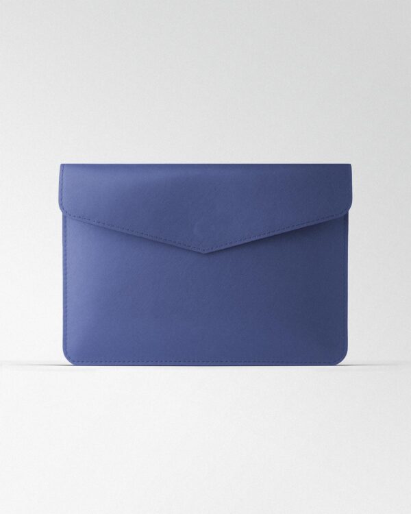 Чохол Magnetic Envelope  із синьої сафіано для MacBook