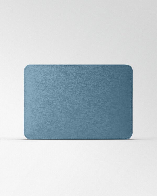 Чохол Minimalist із синьої шкіри для MacBook