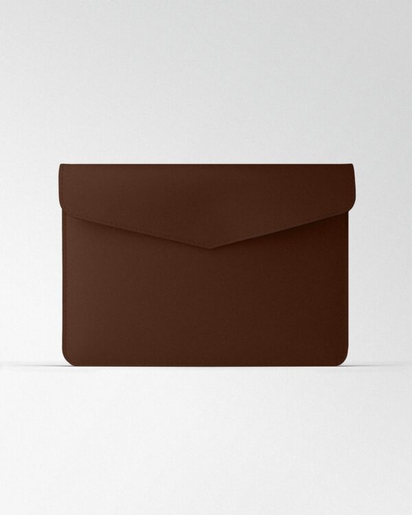 Чохол Magnetic Envelope  із рудої телячої шкіри для MacBook