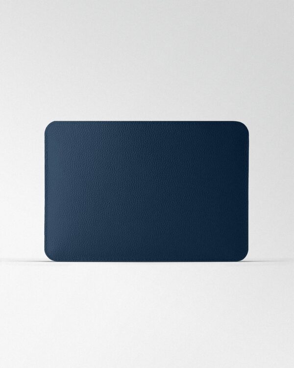 Чохол Minimalist із темно-синьої шкіри для MacBook